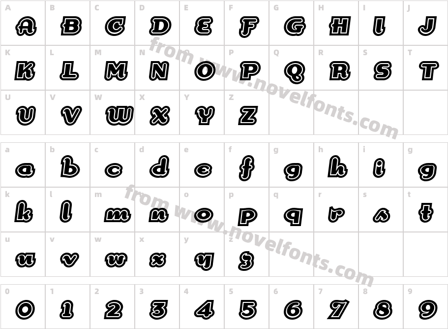 Dogma Extra Outline Extra OutlineCharacter Map