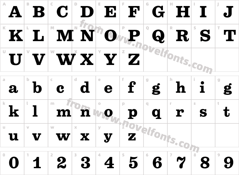 BelizioCharacter Map