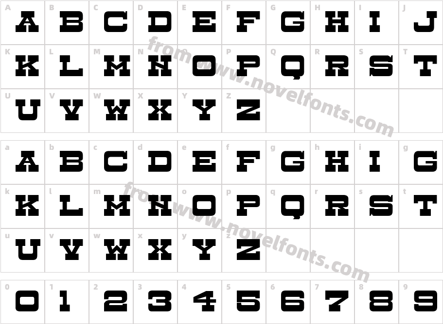 Dry Goods JLCharacter Map