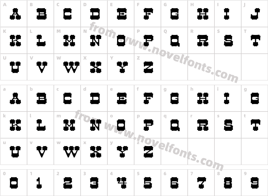 Dude MerleCharacter Map