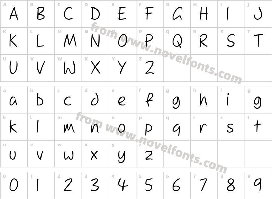 Dupree LightCharacter Map