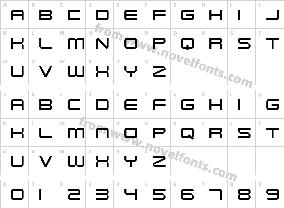 Durandal LightCharacter Map