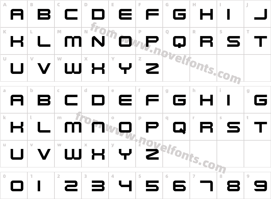 DurandalCharacter Map