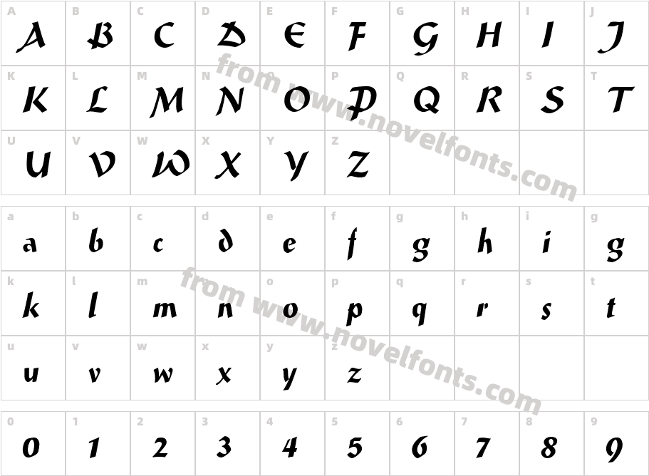 Dynamic RegularCharacter Map