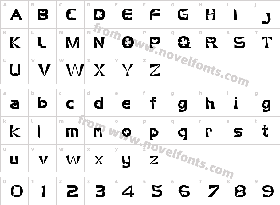 E Ds Mamma SaidCharacter Map