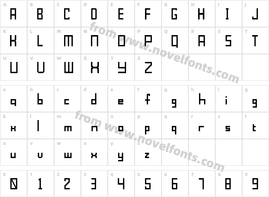 ECHOCharacter Map