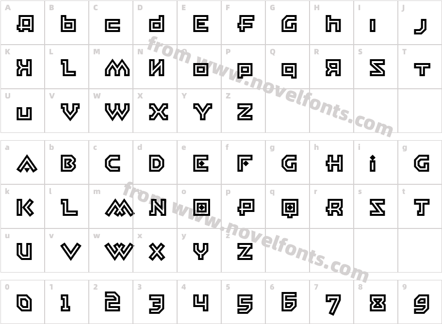 East Bloc ICG Open AltCharacter Map