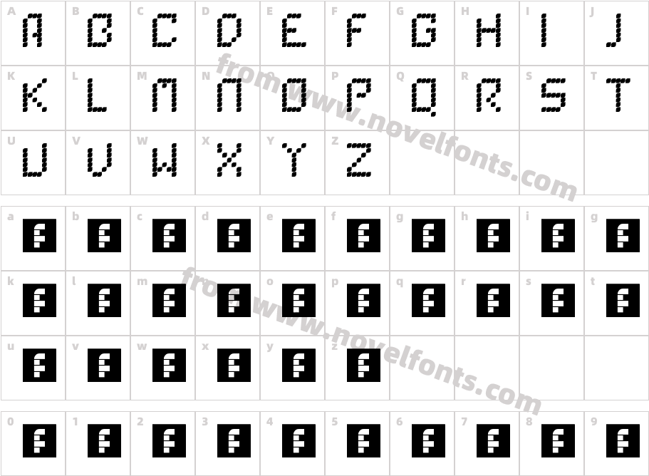 Easy RegularCharacter Map