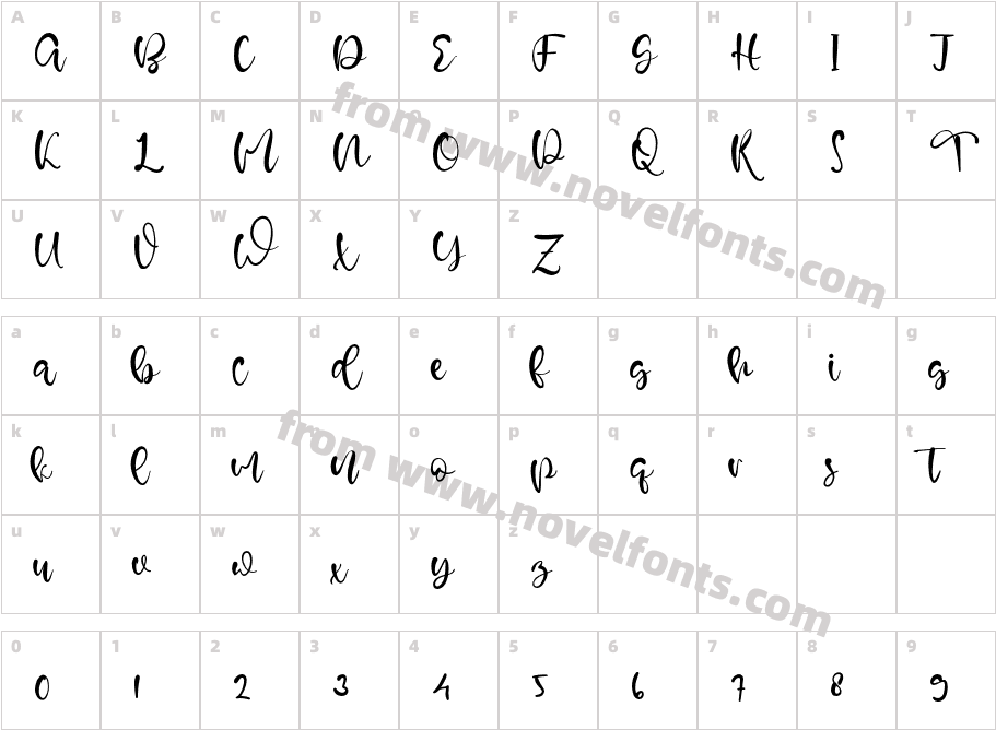 Belle ParkerCharacter Map