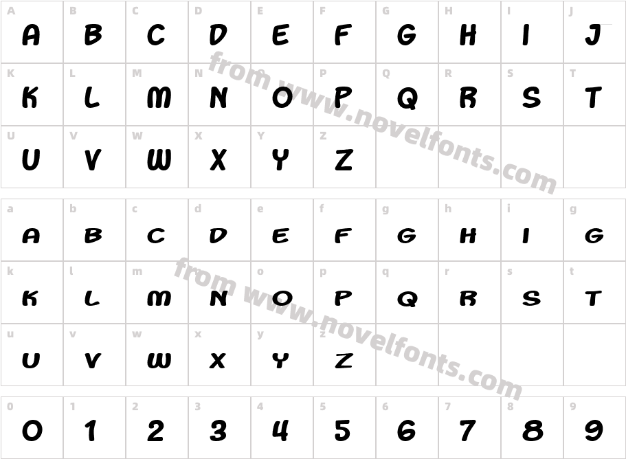 Eight Years LaterCharacter Map