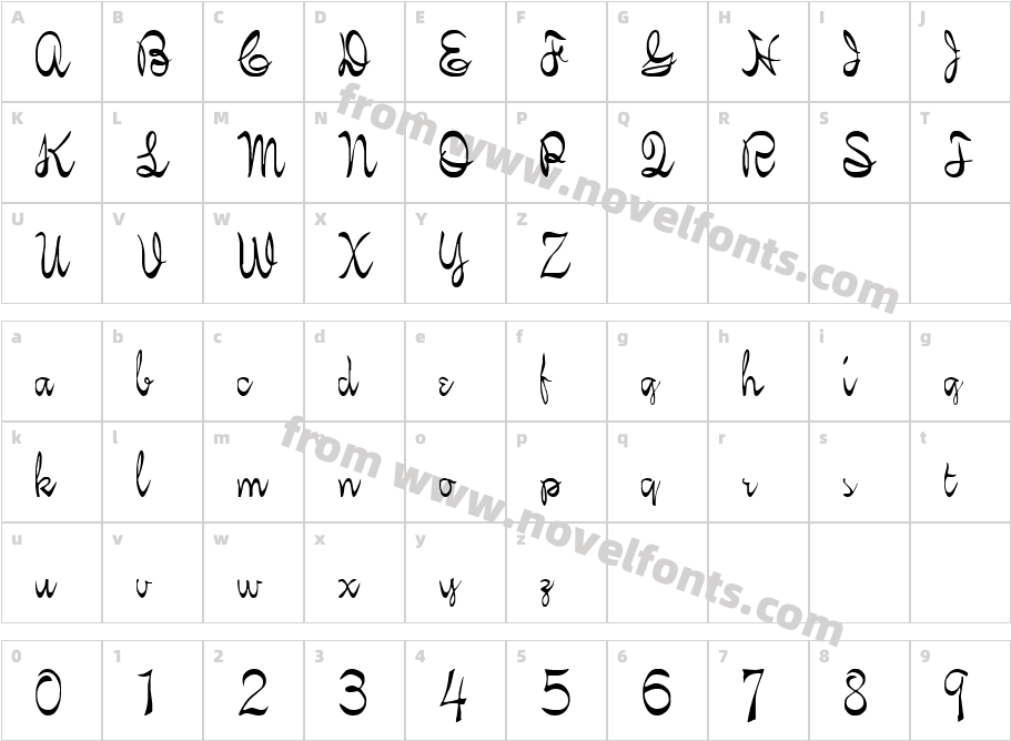 ElevenCharacter Map