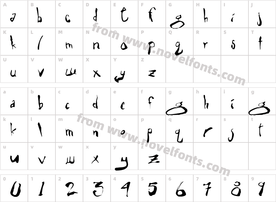 Eli 5.0b 1Character Map