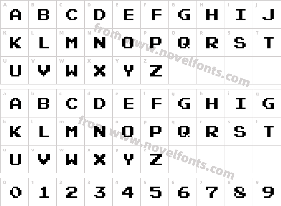 EmulatorCharacter Map