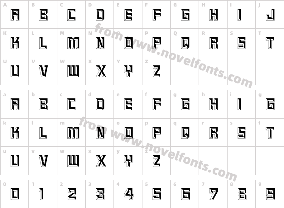 EpitaphCharacter Map