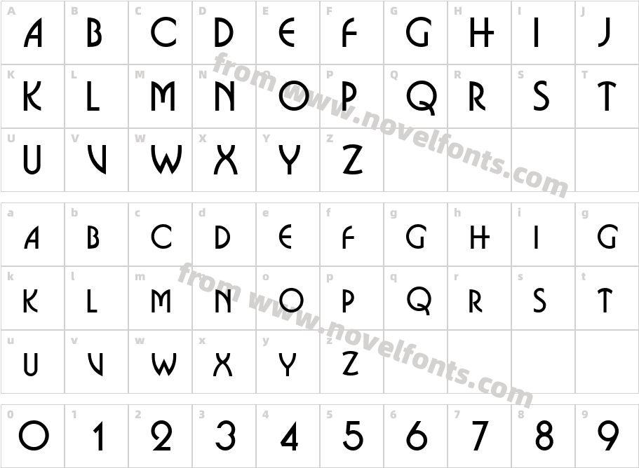 EpitomeS CapsSSKCharacter Map