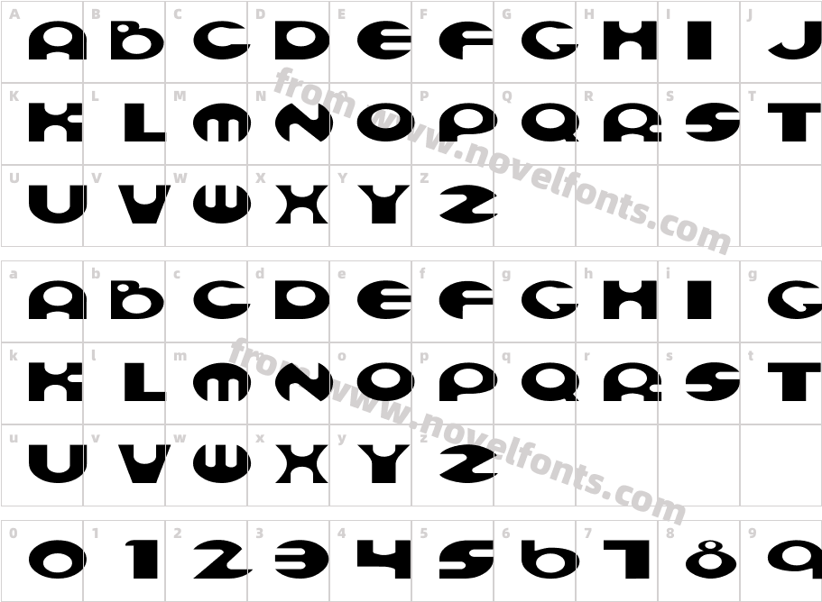 Espheres ExCharacter Map