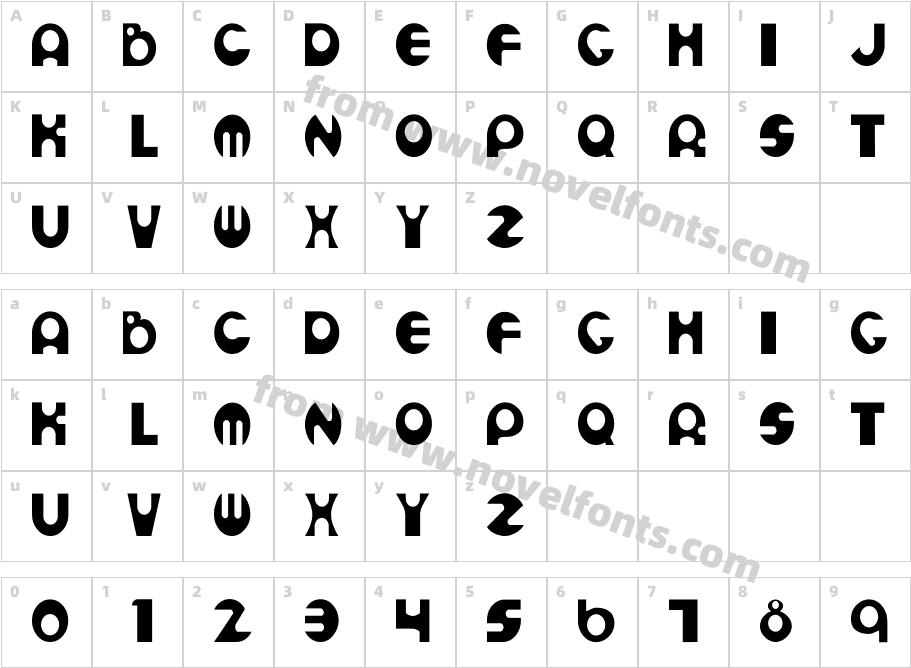 Espheres ThCharacter Map