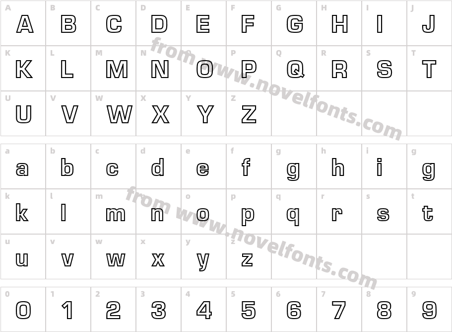 Europa Outline NormalCharacter Map