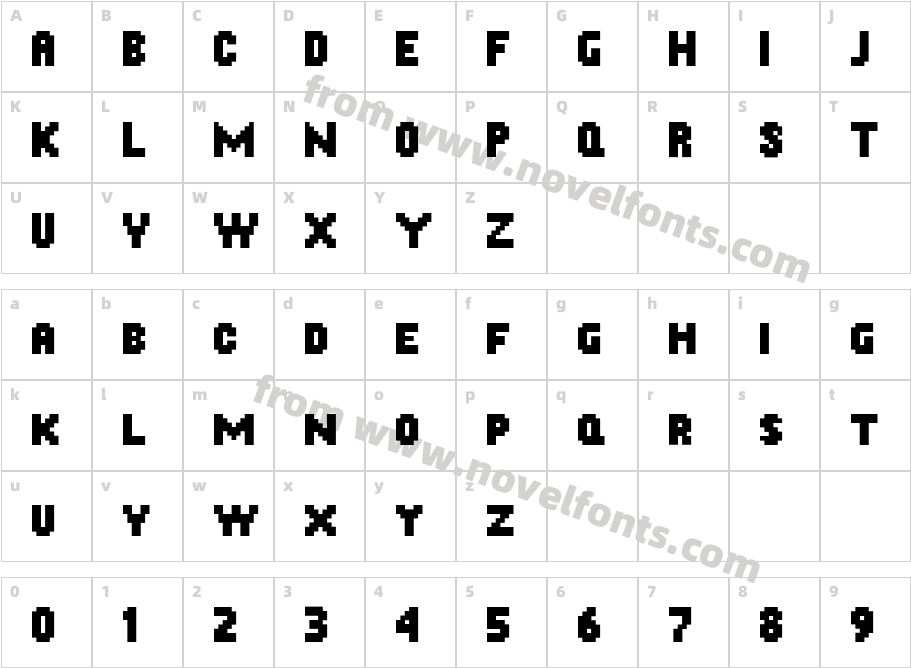 EveretteCharacter Map