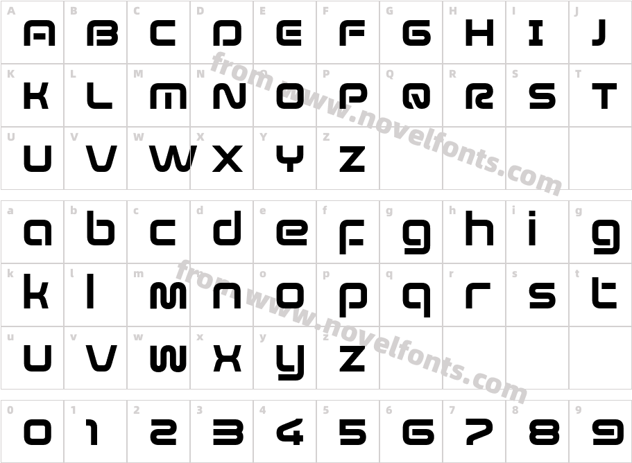 EvolverCharacter Map