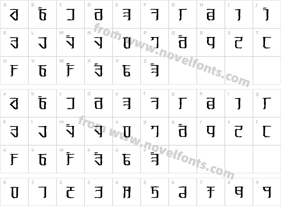 Exodite DistressedCharacter Map