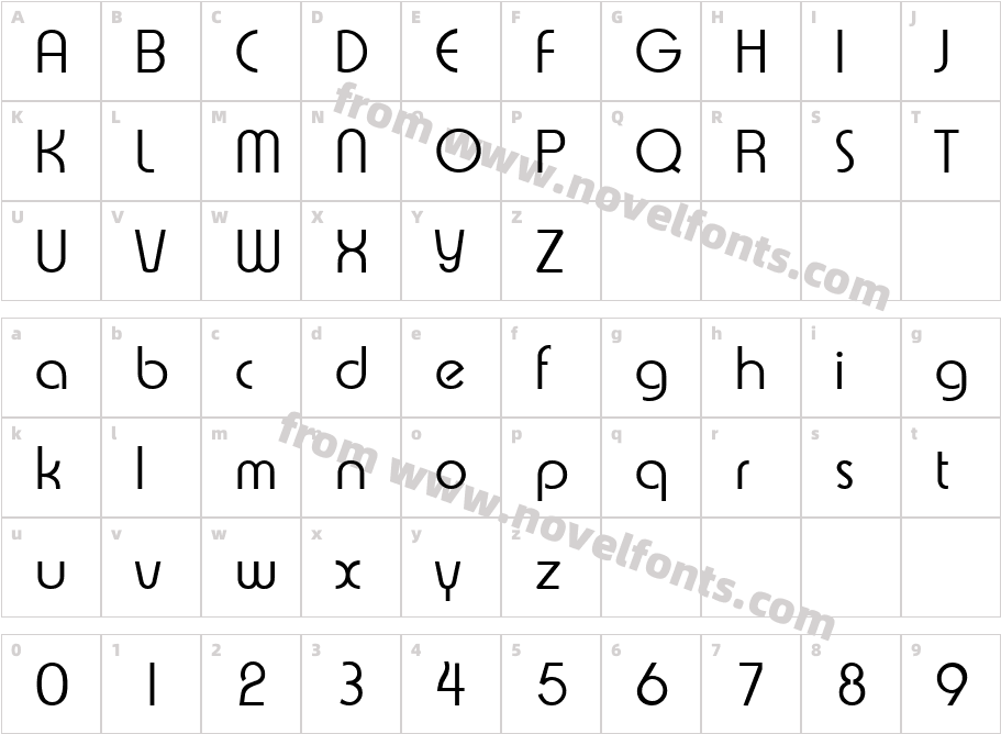 Expressa LightCharacter Map