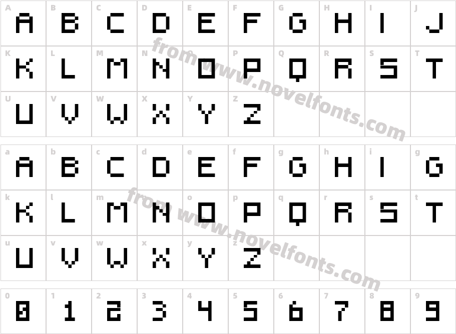 F920Character Map