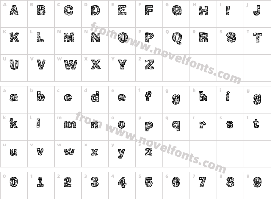 FD TexturedCharacter Map