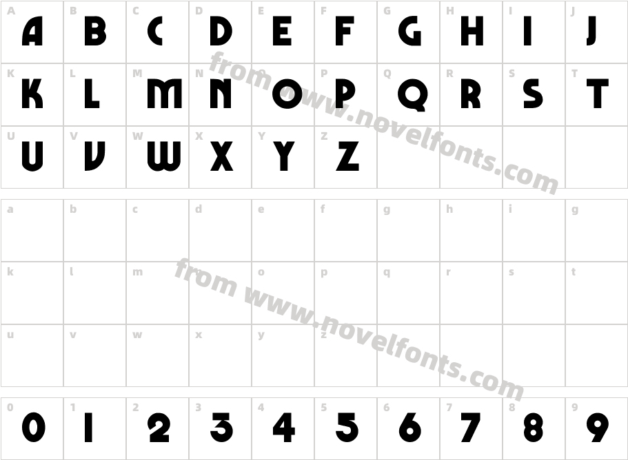 FESTUS NormalCharacter Map