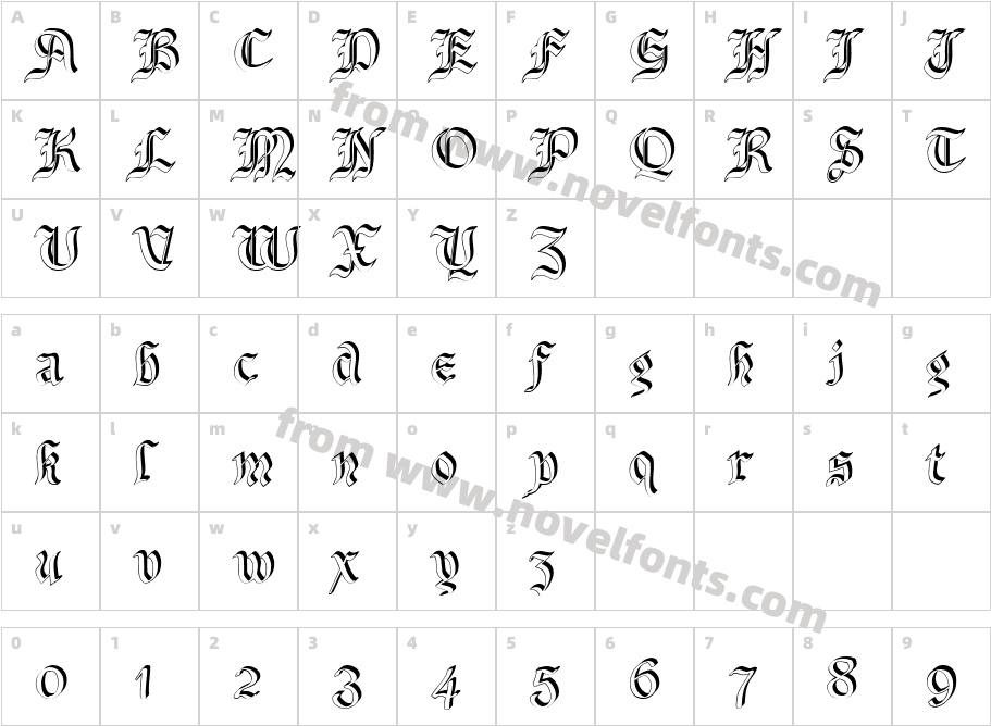 BeneCryptExtrudeCharacter Map