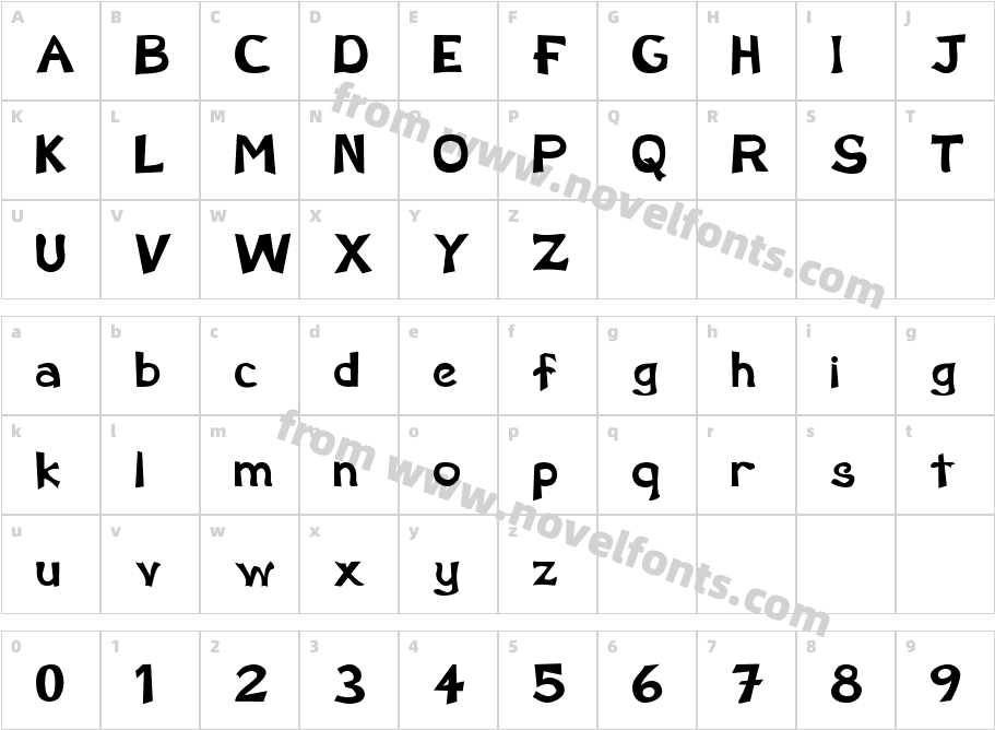 FZ BASIC 12Character Map