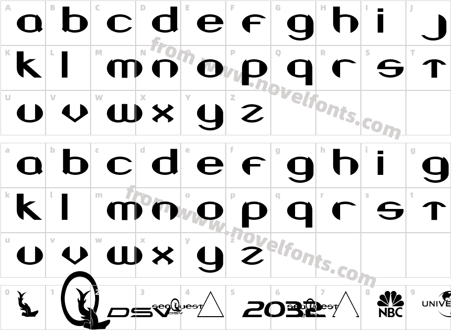 Beneath the SurfaceCharacter Map