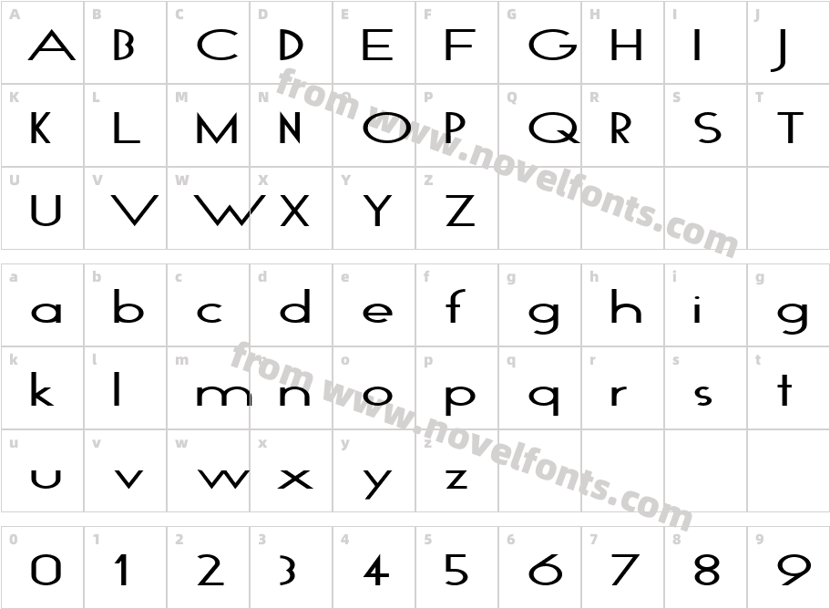 FZ BASIC 19 EXCharacter Map