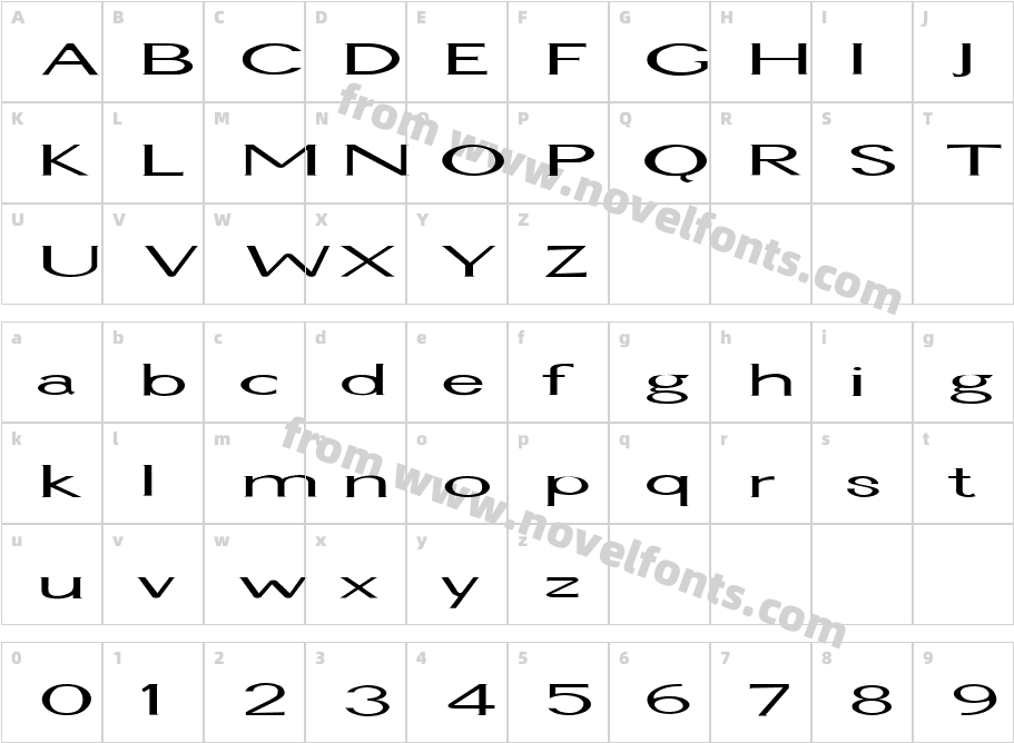 FZ BASIC 22 EXCharacter Map