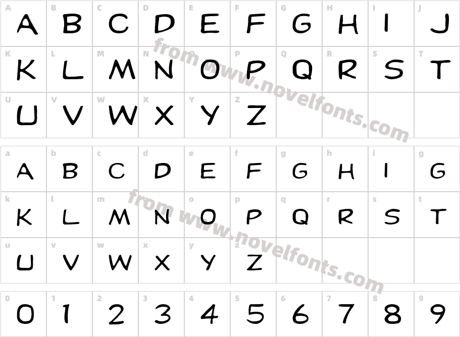 FZ BASIC 29 EXCharacter Map