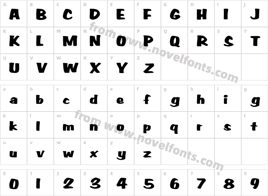 FZ BASIC 3 EXCharacter Map