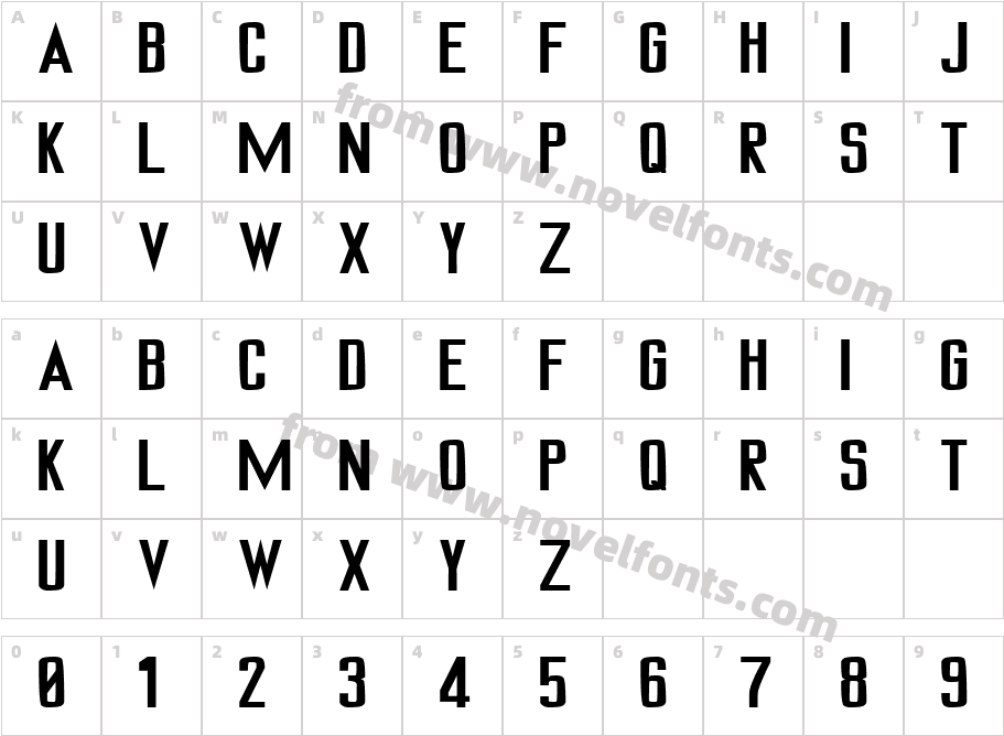 FZ BASIC 32 EXCharacter Map