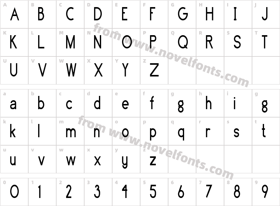 FZ BASIC 4 CONDCharacter Map