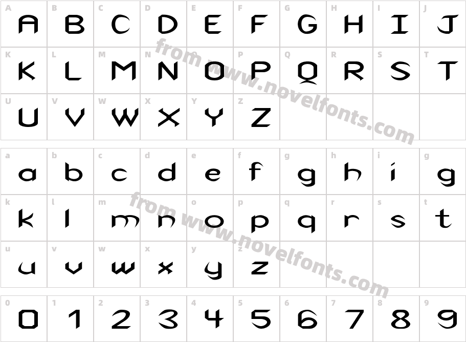 FZ BASIC 47 EXCharacter Map