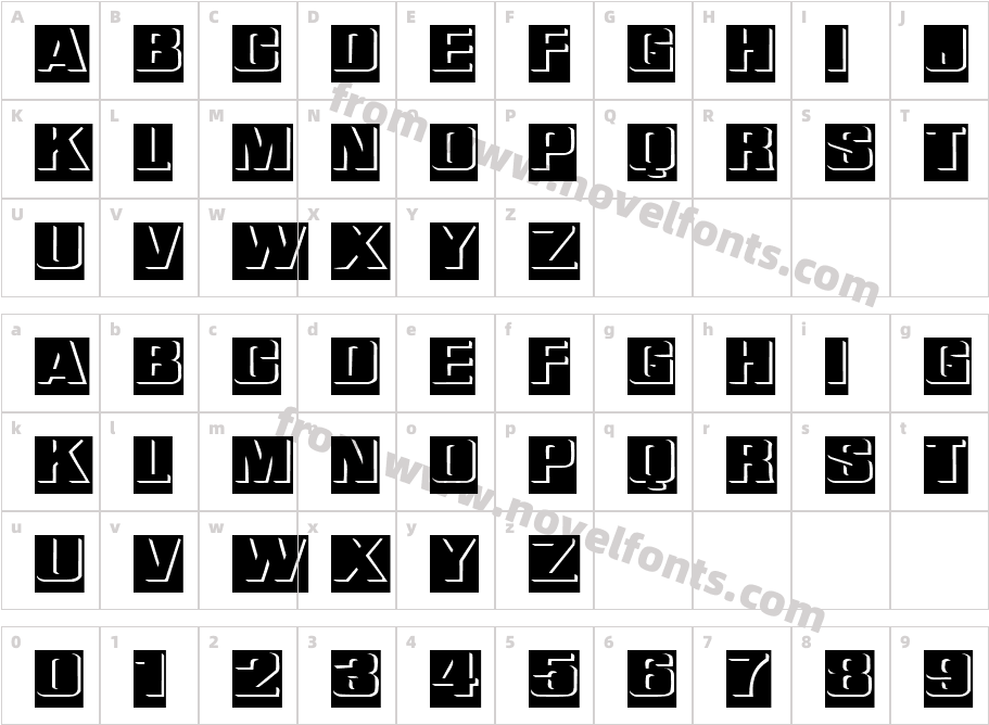 FZ BORDERS 13 EXCharacter Map