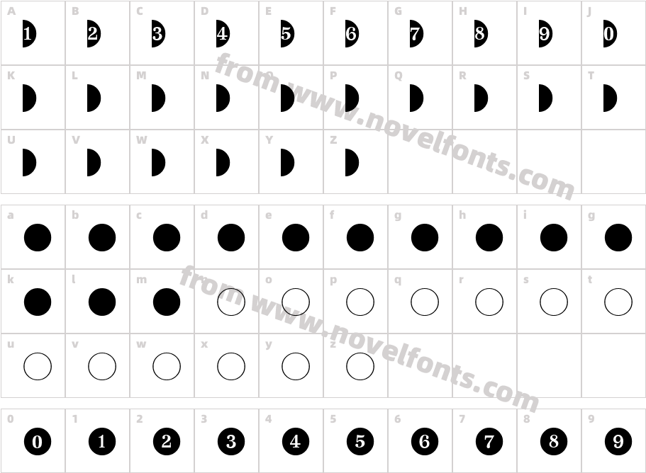 FZ BORDERS 16Character Map