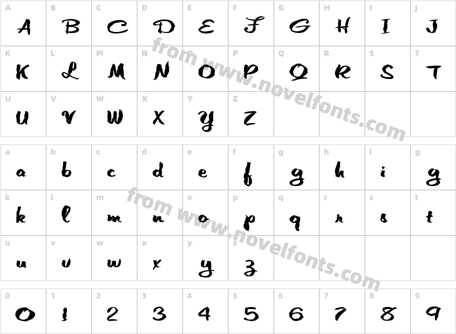 FZ HAND 10 MANGLED EXCharacter Map