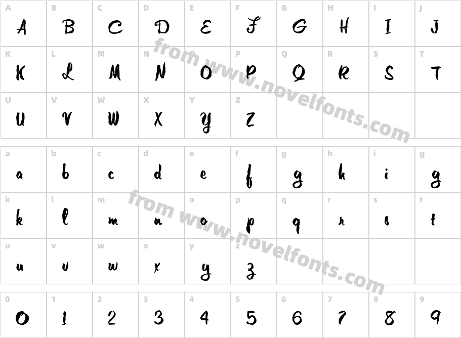 FZ HAND 10 MANGLEDCharacter Map