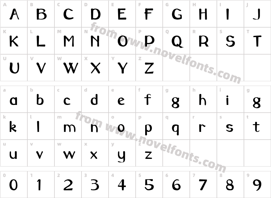 FZ HAND 3Character Map