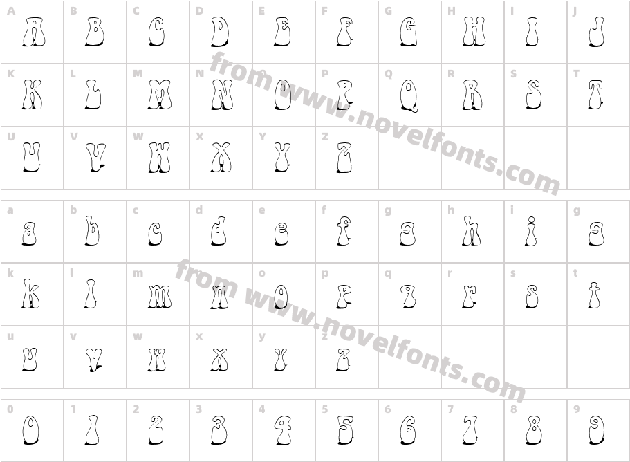 FZ JAZZY 14 SHADOWCharacter Map