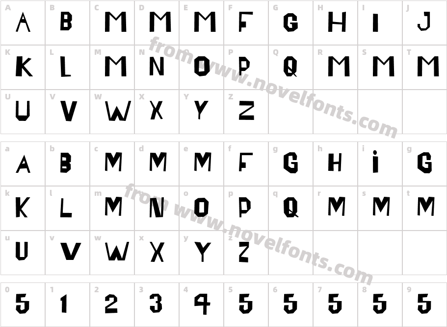 BensfolkDemoCharacter Map