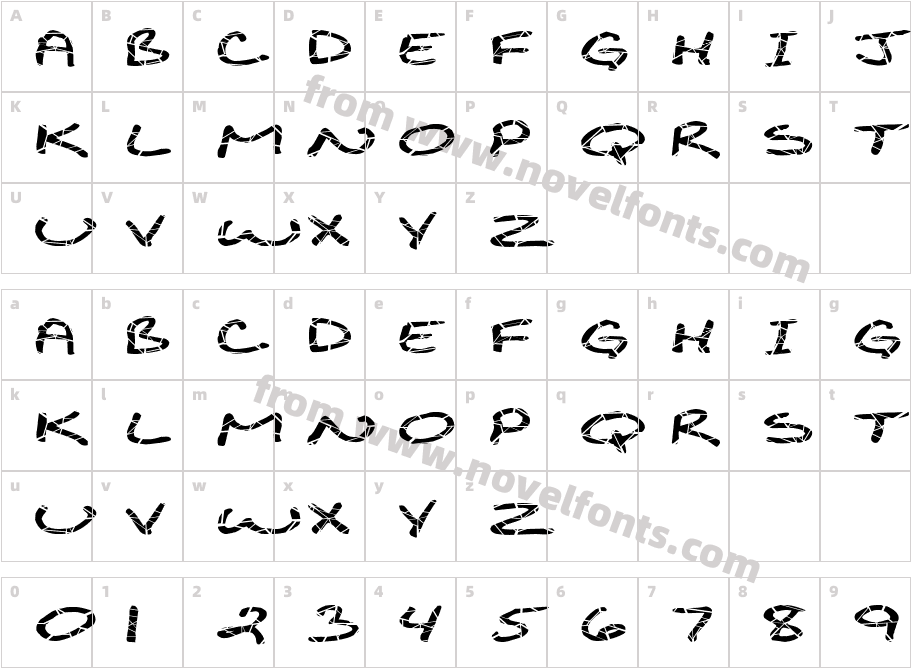 FZ JAZZY 29 CRACKED EXCharacter Map