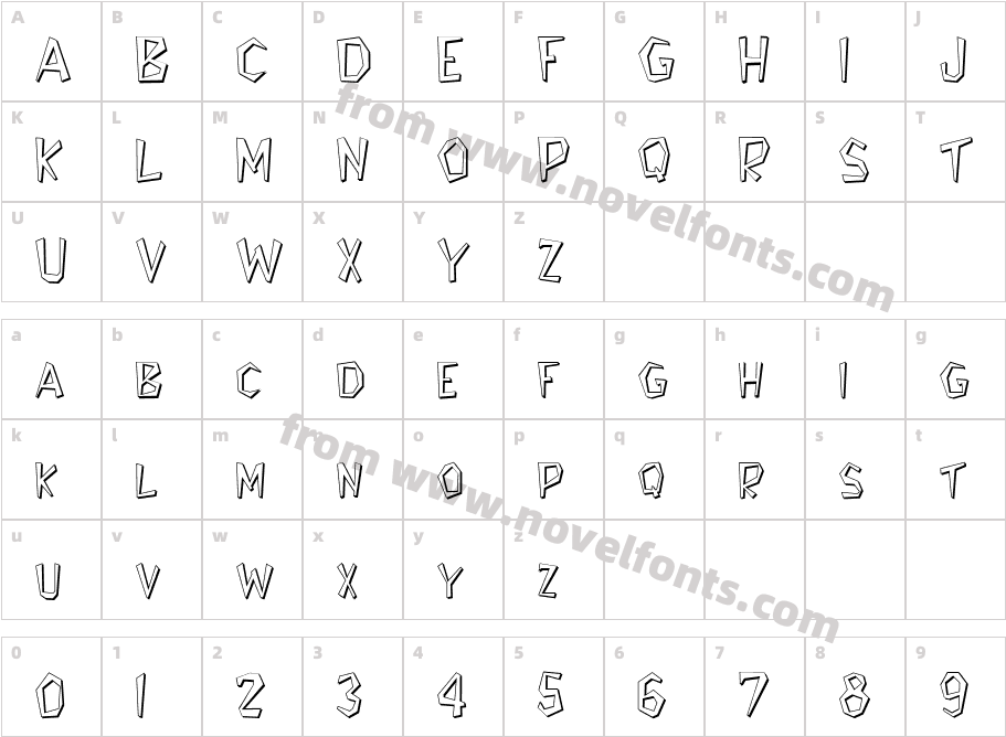 FZ JAZZY 8 3DCharacter Map