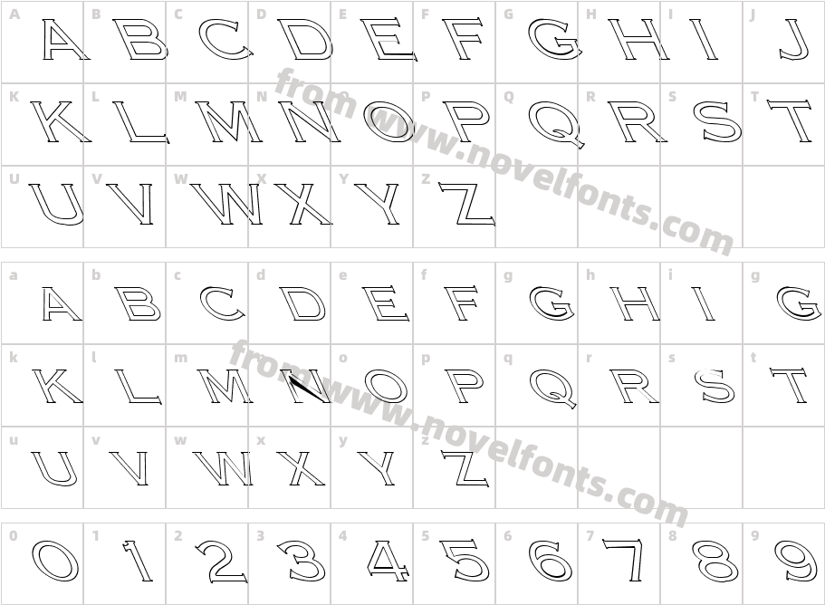 FZ ROMAN 13 HOLLOW LEFTYCharacter Map