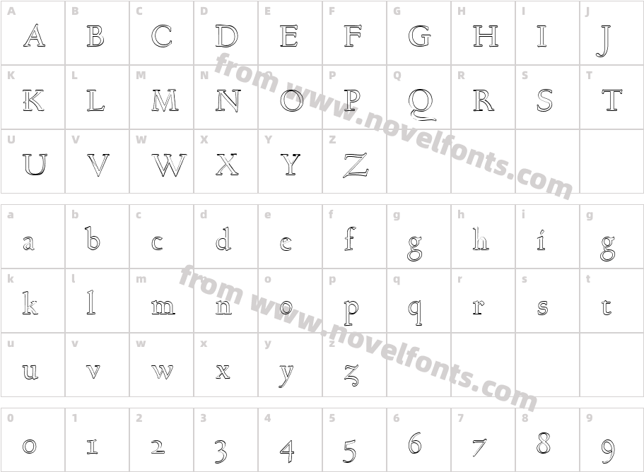 FZ ROMAN 17 HOLLOWCharacter Map